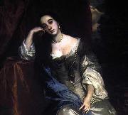 John Michael Wright Lely's Duchess of Cleveland as the penitent Magdalen china oil painting artist